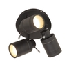Forum Scorpius 3 Light SpotLight Plate - Matt Black