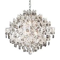 Hidden Gem Crystal Chandelier - Chrome