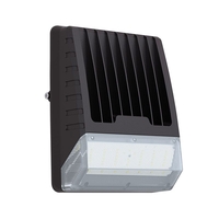 Integral Compact Tough 50W Cool White LED Wall Pack with Dusk to Dawn Sensor