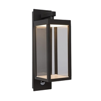 Lucide Clairette LED Outdoor Wall Light with PIR Sensor - Anthracite