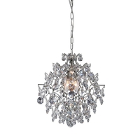 Rosendal Crystal Chandelier - Chrome