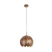 Searchlight Artichoke Ceiling Pendant Light - Metallic Copper