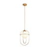 Searchlight Axis Ceiling Pendant Light - Polished Brass