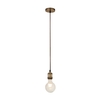 Searchlight Ceiling Pendant Lamp Holder 1.5 Metre - Antique Brass