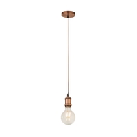 Searchlight Ceiling Pendant Lamp Holder 1.5 Metre - Antique Copper