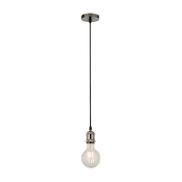 Searchlight Ceiling Pendant Lamp Holder 1.5 Metre - Satin Silver