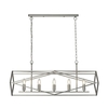 Searchlight Chassis 5 Light Bar Ceiling Pendant - Satin Silver