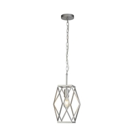 Searchlight Chassis Ceiling Pendant Light - Satin Silver