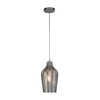 Searchlight Chevron Ceiling Pendant Light - Chrome