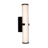 Searchlight Clamp 430 LED Bathroom Wall Light - Black