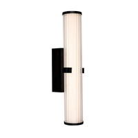 Searchlight Clamp 430 LED Bathroom Wall Light - Black
