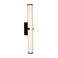 Searchlight Clamp 630 LED Bathroom Wall Light - Black