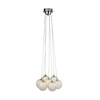 Searchlight Cluster 7 Light LED Cluster Ceiling Pendant - Chrome