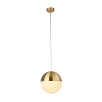 Searchlight Endor Ceiling Pendant Light - Satin Brass