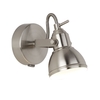 Searchlight Focus Wall Spotlight - Satin Silver