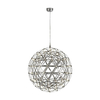 Searchlight Galaxy Large LED Ceiling Pendant Light - Chrome