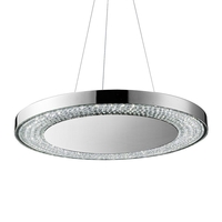 Searchlight Halo LED Ceiling Pendant Light - Chrome