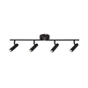 Searchlight Handlebar 4 Light LED Spotlight Bar - Black