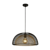 Searchlight Honeycomb Ceiling Pendant Light - Black