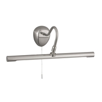 Searchlight LED Picture Light - Satin Silver