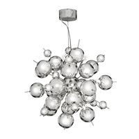 Searchlight Molecule Ceiling Pendant Light - Chrome