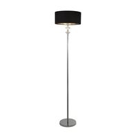 Searchlight New Orleans Floor Lamp - Chrome
