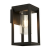 Searchlight Outdoor Lantern Wall Light - Black