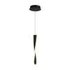Searchlight Paddle LED Ceiling Pendant Light - Black