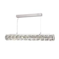 Searchlight Remy LED Bar Ceiling Pendant - Crystal