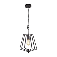 Searchlight Slinky Ceiling Pendant Light - Matt Black