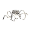 Searchlight Spiral LED Flush Ceiling Light - Chrome