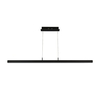 Searchlight Tribeca LED Bar Ceiling Pendant Light - Matt Black