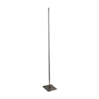 Searchlight Tribeca LED Floor Lamp -Satin Silver