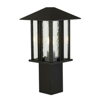 Searchlight Venice 45 Outdoor Post Light - Black