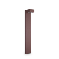Sirio Outdoor Post Light - Rust Brown