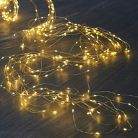 Sirius 1.5M Knirke Horsetail LED Gold Micro Wire Fairy Lights - 200 Lights