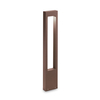 Vega Outdoor Post Light - Rust Brown