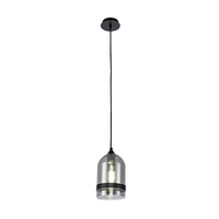 Victoria Ceiling Pendant Light - Matt Black