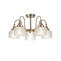 Vincent Ceiling Pendant Light - Antique Brass
