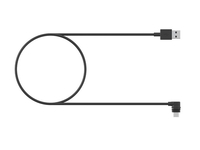 Quad Lock Weatherproof Wireless Charger Right Angle Cable