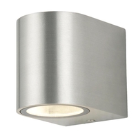 1 Light Outdoor Wall Light - Stainless Steel