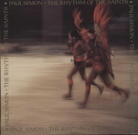 Paul Simon Rhythm Of The Saints 1990 UK vinyl LP WX340