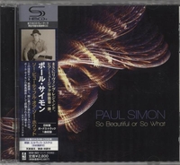 Paul Simon So Beautiful Or So What 2011 Japanese SHM CD UCCO-3023