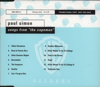 Paul Simon Songs From The Capeman 1997 German CD album PROP348