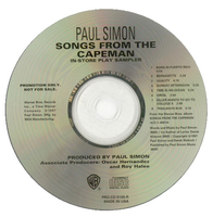 Paul Simon Songs From The Capeman 1997 USA CD album PRO-CD-9106-R