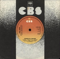 Paul Simon Stranded In A Limousine 1978 UK 7" vinyl SCBS6290