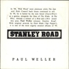 Paul Weller A Few Stops From Stanley Road 1995 UK CD single STAN1