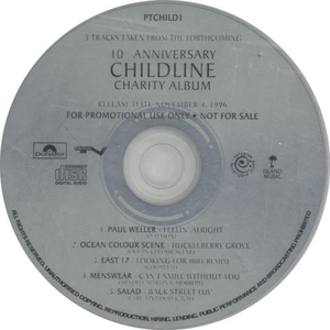 Paul Weller Childline Sampler 1996 UK CD single PTCHILD1