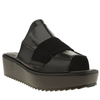 Yes Black Rockaway Sandals