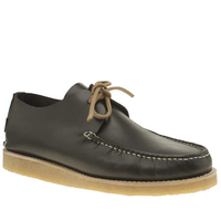 Yogi Black Lawson Crepe Trapper Shoes